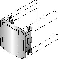 MM-E Декоративная заглушка для каналов Декоративная заглушка для установки на концах каналов Hilti MM
