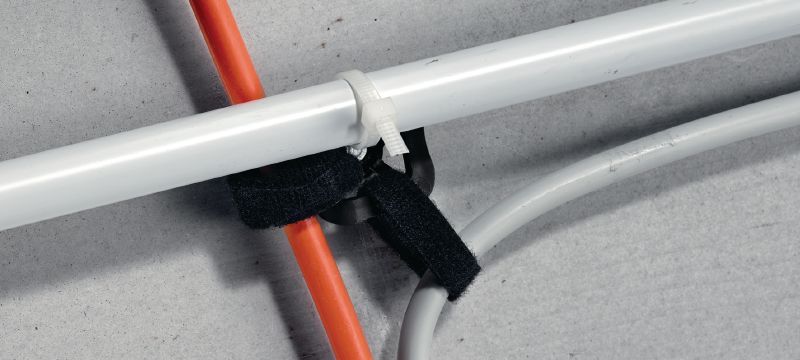 X-UCT P Крепеж с гвоздем для кабельных затяжек  Применения 1
